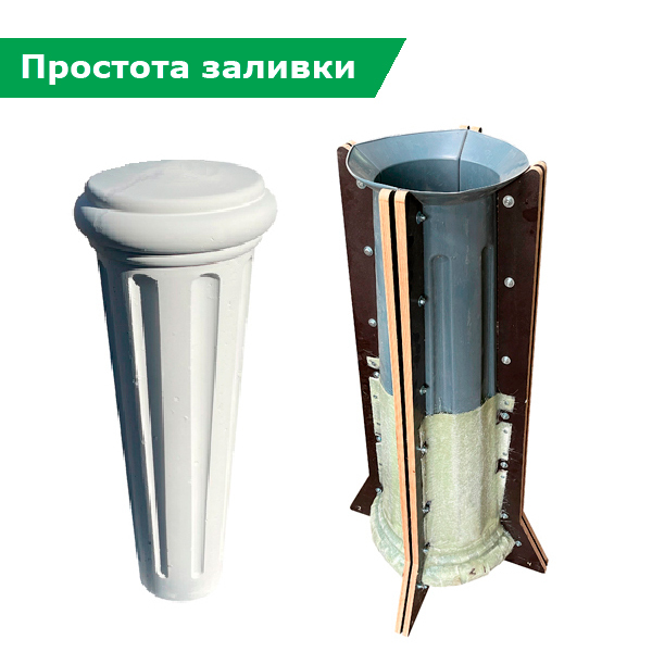 Комплект форм для декоративной колонны №1
