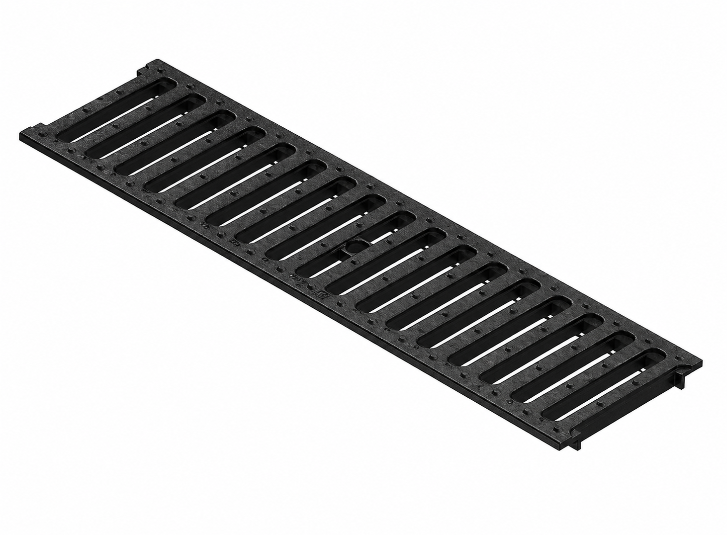 Решётка водоприёмная пластиковая щелевая DN100 кл. А15 PolyMax Basic